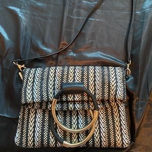 ALDO Chevron cross body/clutch